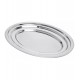 Travessa Oval Rasa 30,5 cm em Aço Inox